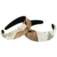 Elk Deer 2 Pcs Soft Wide Headbands, Printed Accessories for Women and