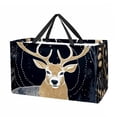 thumbnail image 1 of Elk Deer Premium Oxford Cloth Shopping Bags: Reusable, Foldable, and Spacious - Ideal Laundry Basket, Picnic Basket, and Laundry Bag, 1 of 7