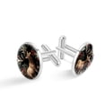thumbnail image 1 of Elk Elegant Cufflink Sets for Formal Attire Made of Stainless Steel Ideal for Special Occasions by Silver Jewelry Cufflinks, 1 of 6