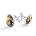 thumbnail image 1 of Elk Elegant Men's Stainless Steel Cufflinks for Business Attire and Formal Events, 1 of 6