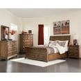 thumbnail image 1 of Elk Grove California King Storage Bed Vintage Bourbon, 1 of 4