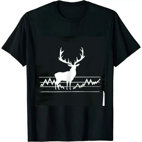 Elk Heartbeat Shirt - Best Elk Lover T-Shirt Men Women Kids