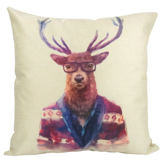 Elk | Hipster | Pillow Cover | Wilderness | Throw Pillow | Home Decor | Rustic Decor | Animal | Cute Throw Pillows | Best Throw Pillows