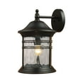 thumbnail image 1 of Elk Home 08163-MBG Madison 1 Light Outdoor Wall Sconce In Matte Black, 1 of 2