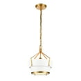 thumbnail image 1 of Elk Home 10.5-Inch Wide Marin Pendant, Transitional, Satin Brass, 1 of 5