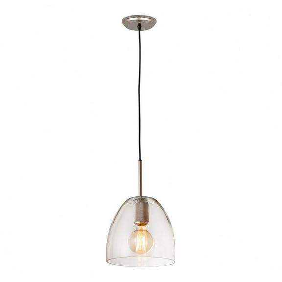 Elk Home 10-Inch Wide Netta Pendant, Contemporary, Satin Nickel