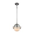 thumbnail image 1 of Elk Home 10-Inch Wide Riley Mini Pendant, Transitional, Weathered Zinc, 1 of 5