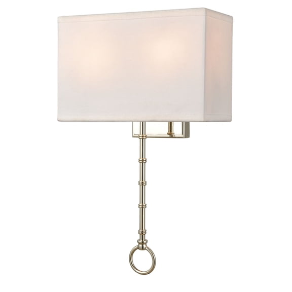Elk Home 10-Inch Wide Shannon Sconce, Transitional, Polished Chrome