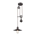 thumbnail image 1 of Elk Home 10-Inch Wide Spindle Wheel Pendant, Oil Rubbed Bronze, 1 of 5