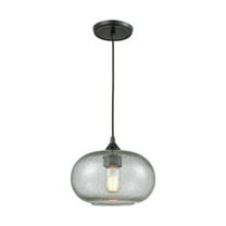 Elk Home 10-Inch Wide Volace Pendant, Modern, Oil Rubbed Bronze