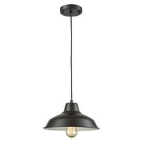 Elk Home 11-Inch Wide Classic Loft Pendant, Oil Rubbed Bronze