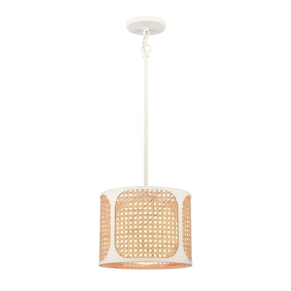 Elk Home 11-Inch Wide Coastal Breeze Pendant, Transitional-White Coral