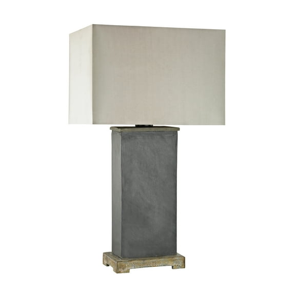 Elk Home 11-Inch Wide Elliot Bay Table Lamp, Transitional, Gray
