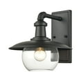 thumbnail image 1 of Elk Home 11-Inch Wide Outdoor Jackson Wall Sconce, Matte Black, 1 of 4