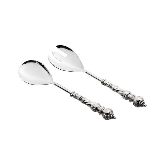 Elk Home Kenia Salad Server - Set of 2 Silver