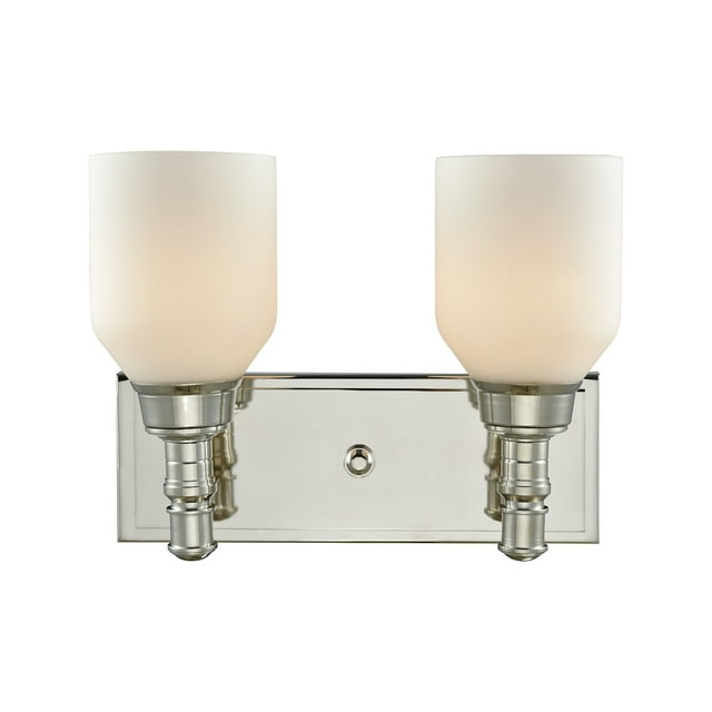 Elk Home 12-Inch Wide Baxter Vanity Light Transitional-Polished Nickel