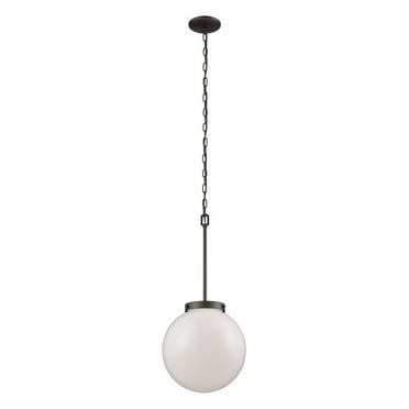 Elk Home 12-Inch Wide Beckett Pendant, Modern, Oil Rubbed Bronze
