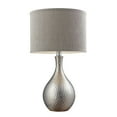 thumbnail image 1 of Elk Home Hammered Chrome 21.5-inch High 1-Light Table Lamp in Chrome, 1 of 5