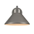 thumbnail image 1 of Elk Home 12-Inch Wide Outdoor Thane Wall Sconce, Modern, Hematite, 1 of 5