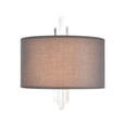 thumbnail image 1 of Elk Home 13-Inch Wide Crystal Falls Sconce, Modern, Satin Nickel, 1 of 5