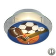 thumbnail image 1 of Elk Home 13-Inch Wide Novelty Semi Flush Mount, Satin Nickel, 1 of 2