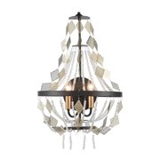 Elk Home 13-Inch Wide Selene Sconce, Transitional, Matte Black