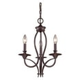 thumbnail image 1 of Elk Home 14-Inch Wide Medford Chandelier, Transitional, Oiled Bronze, 1 of 5