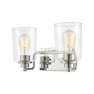 Elk Home 14-Inch Wide Robins Vanity Light Transitional-Polished Chrome