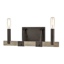 Elk Home 14-Inch Wide Transitions Vanity Light, Oil Rubbed Bronze