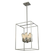 Elk Home Williamsport 6-Light Brushed Nickel Transitional Chandelier