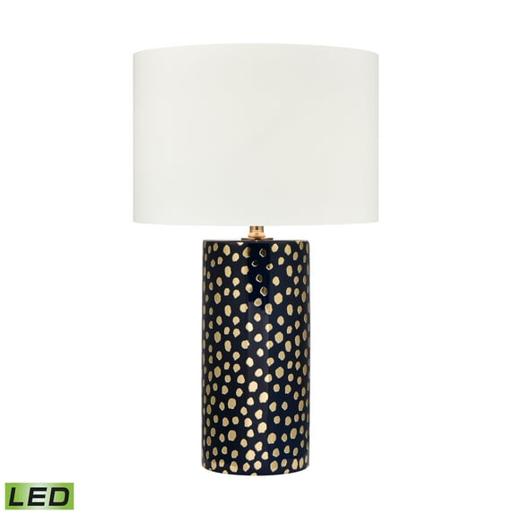 Elk Home 15-Inch Wide Signe Table Lamp, Modern/Contemporary, Navy