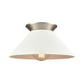 thumbnail image 1 of Elk Home 16-Inch Wide Cavendish Semi Flush Mount, Brushed Nickel, 1 of 3