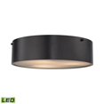 thumbnail image 1 of Elk Home 16-Inch Wide Clayton Flush Mount, Oil Rubbed Bronze, 1 of 2
