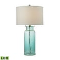 thumbnail image 1 of Elk Home 16-Inch Wide Glass Bottle Table Lamp, Seafoam Green, 1 of 2