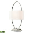 thumbnail image 1 of Elk Home 16-Inch Wide Gosforth Table Lamp Transitional-Polished Nickel, 1 of 5