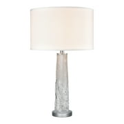 Elk Home 16-Inch Wide Juneau Table Lamp, Transitional, Clear