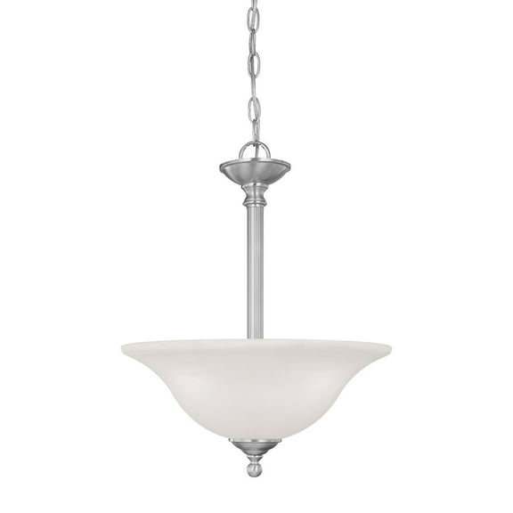 Elk Home 16-Inch Wide Riva Pendant, Transitional, Brushed Nickel