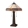 thumbnail image 1 of Elk Home 16-Inch Wide Stone Filigree Table Lamp, Tiffany Bronze, 1 of 5
