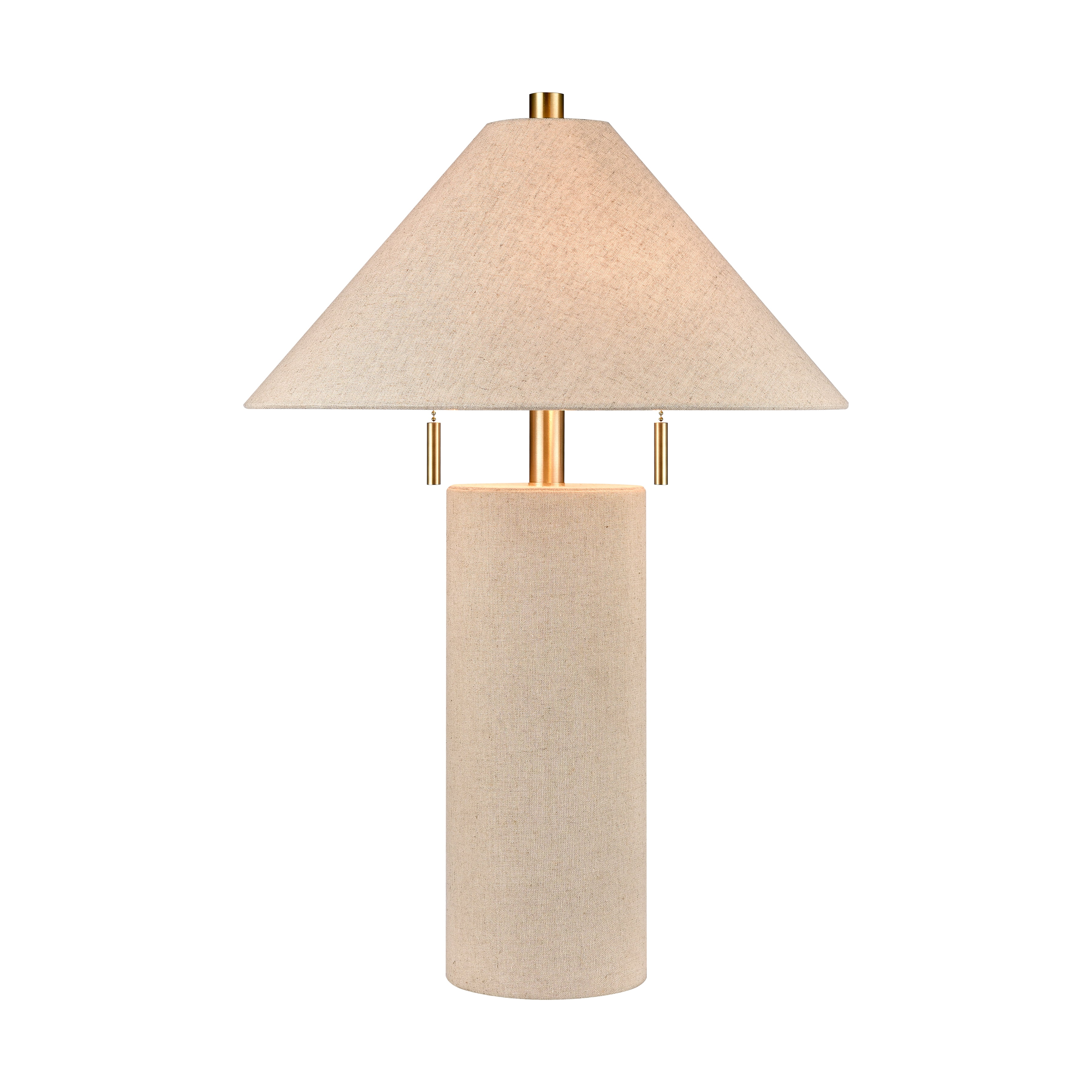 Elk Home 17.5-Inch Wide Blythe Table Lamp, Transitional, Oatmeal