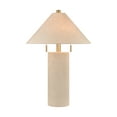 thumbnail image 1 of Elk Home 17.5-Inch Wide Blythe Table Lamp, Transitional, Oatmeal, 1 of 2