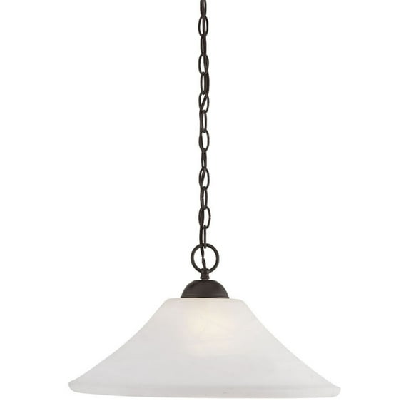 Elk Home 18-Inch Wide Elipse Pendant, Traditional, Painted Bronze