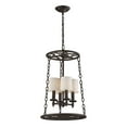 thumbnail image 1 of Elk Home 18-Inch Wide Ironton Chandelier, Transitional, Vintage Rust, 1 of 2