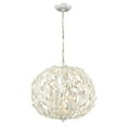 thumbnail image 1 of Elk Home 18-Inch Wide Trella Chandelier, Modern/Contemporary, Pearl, 1 of 2