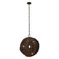 thumbnail image 1 of Elk Home 19-Inch Wide Organic Metal Chandelier, Transitional, Gold, 1 of 1