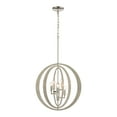thumbnail image 1 of Elk Home 19-Inch Wide Retro Rings Chandelier, Sandy Beechwood, 1 of 4