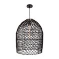 thumbnail image 1 of Elk Home 19-Inch Wide Tabuk Pendant, Transitional, Black, 1 of 5