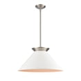 thumbnail image 1 of Elk Home 20-Inch Wide Cavendish Pendant, Transitional, Brushed Nickel, 1 of 5