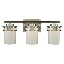 Elk Home 20-Inch Wide Ravendale Vanity Light, Brushed Nickel