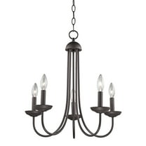 Elk Home 20-Inch Wide Williamsport Chandelier, Oil Rubbed Bronze