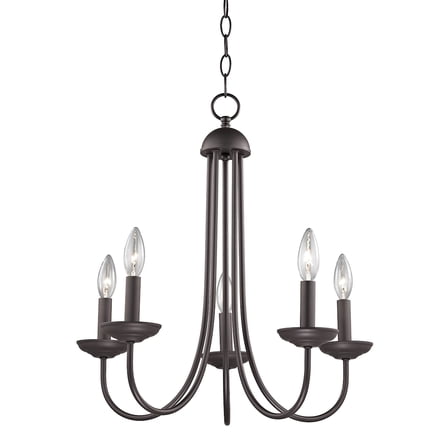 Elk Home 20-Inch Wide Williamsport Chandelier, Oil Rubbed Bronze